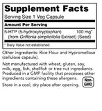 5-HTP - 100 mg - 60 Capsules