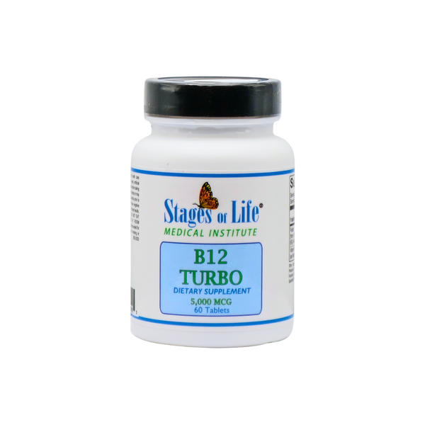 B-12 Turbo - 5000 mcg - 60 Tablets