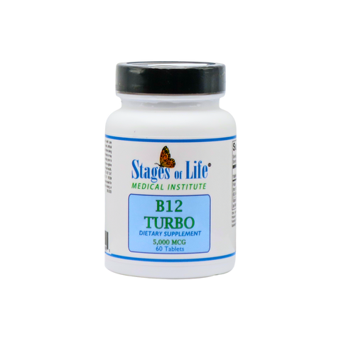 B-12 Turbo - 5000 mcg - 60 Tablets