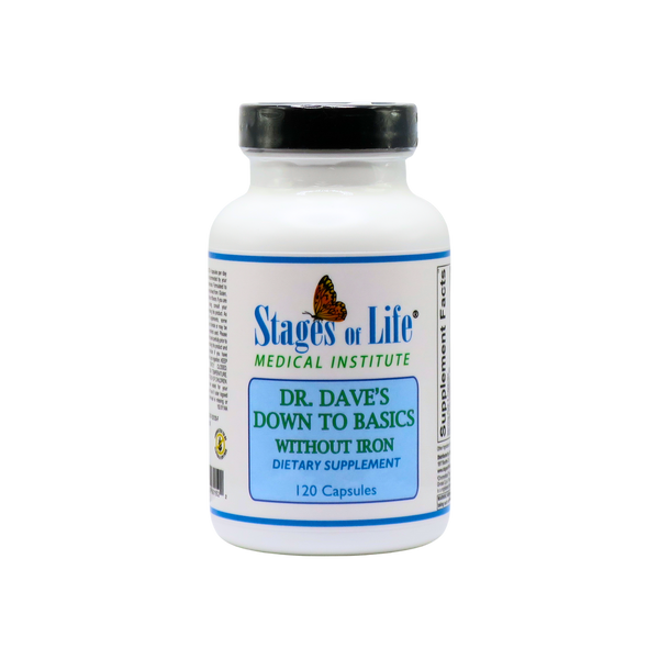 Down to Basics - Without Iron - 120 capsules