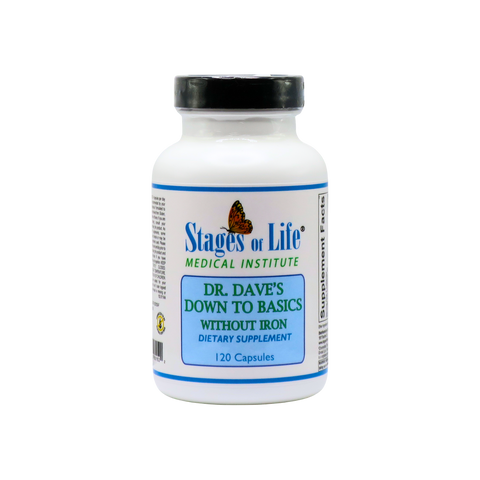 Down to Basics - Without Iron - 120 capsules