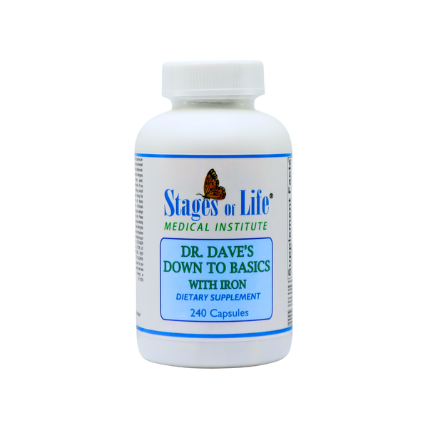 Down to Basics - With Iron - 240 Capsules