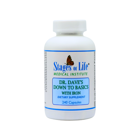 Down to Basics - With Iron - 240 Capsules