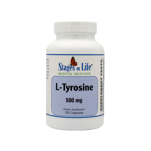 L-Tyrosine - 500 mg - 120 Capsules