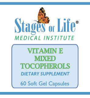 Vitamin E Mixed Tocopherols - 60 Softgels