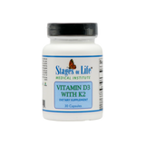 Vitamin D3 with K2 - 30 Capsules