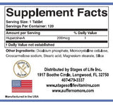 Huperzine-A - 200 mcg - 120 Tablets