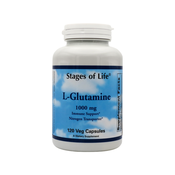 L-Glutamine - 1000 mg - 120 Capsules