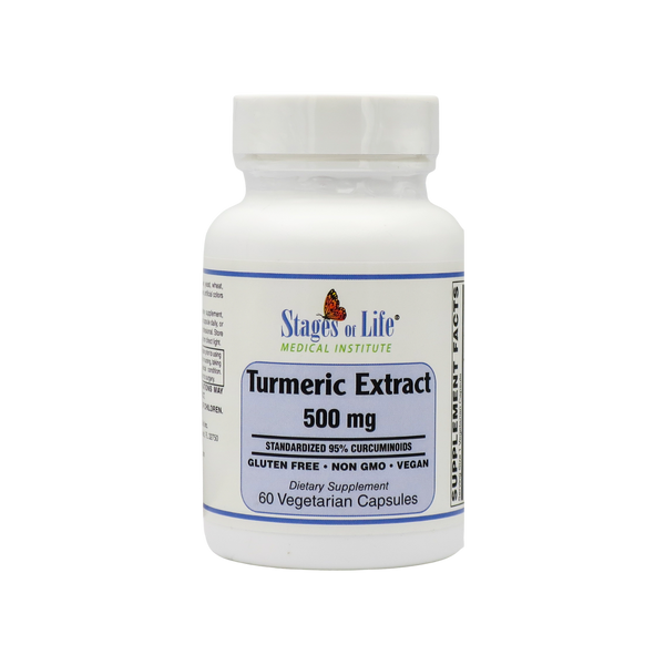 Turmeric Root Extract - 500 mg - 60 Capsules