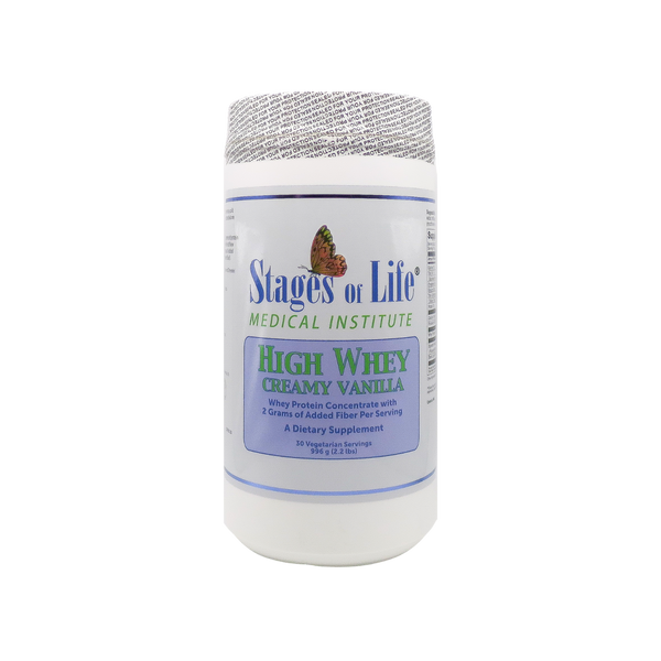 High Whey Protein Powder - Creamy Vanilla - 30 Servings