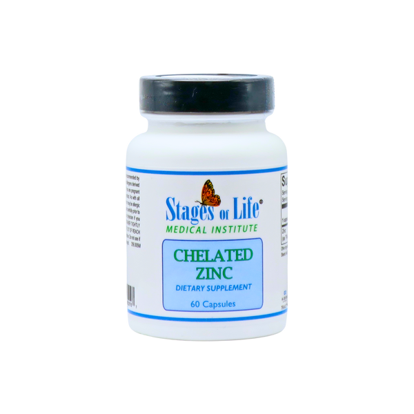 Chelated Zinc - 60 Capsules