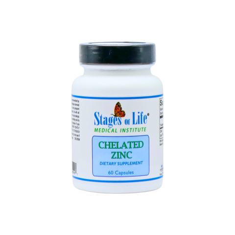 Chelated Zinc - 60 Capsules
