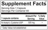 N-Acetyl Cysteine - 60 Capsules