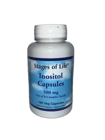 Inositol - 500mg - 100 Capsules