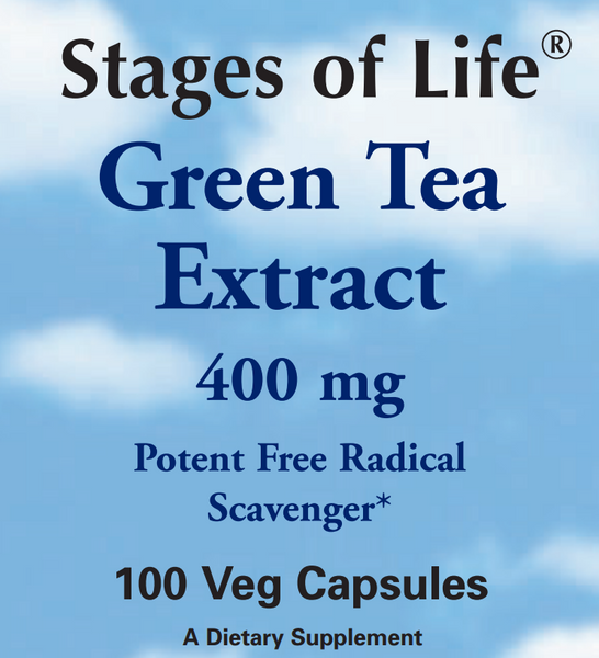 Green Tea Extract - 400mg - 100 Capsules
