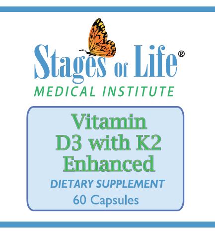 Vitamin D3 with K2 Enhanced - 60 Capsules