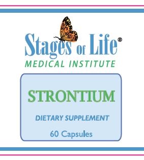 Strontium - 300mg - 60 capsules