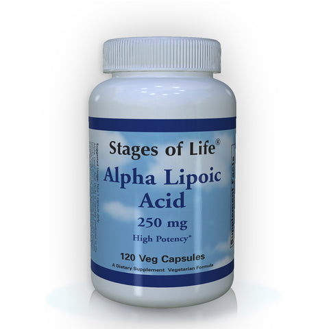 Alpha Lipoic Acid - 250 mg - 120 Capsules