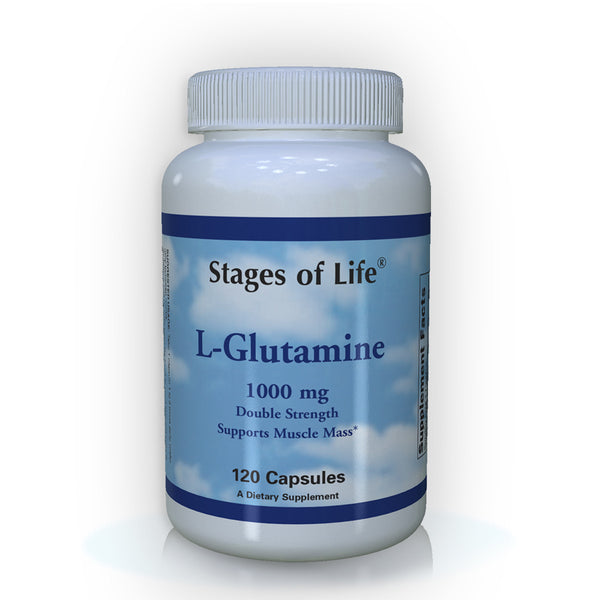 L-Glutamine - 1000 mg - 120 Capsules