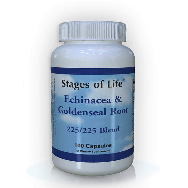 Echinacea and Goldenseal Root - 100 Capsules