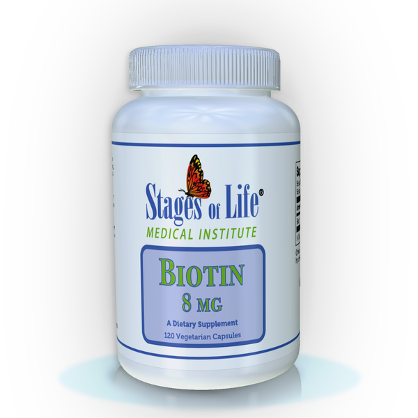 Biotin 8mg 120 vegetarian caps