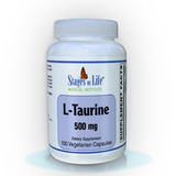 L-Taurine - 500 mg - 100 Capsules