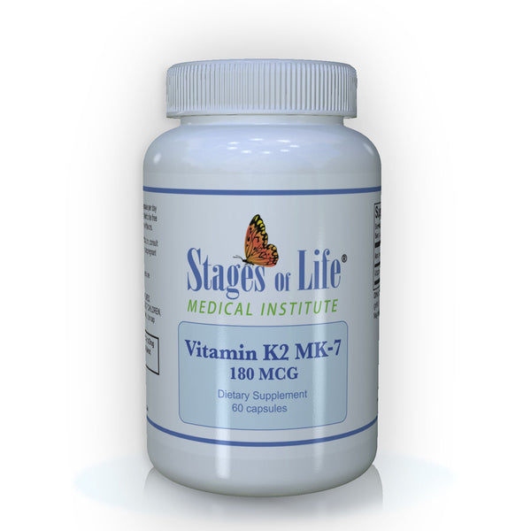 K2 MK-7 - 180 mcg - 60 Capsules