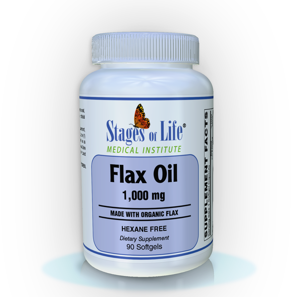 Flax Oil - 1000 mg - 90 Softgels