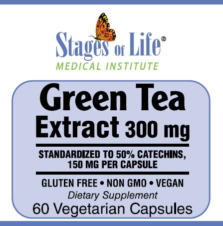 Green Tea Extract - 300mg - 60 Capsules