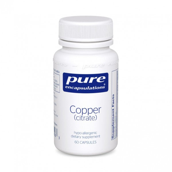 Copper Citrate - 60 Capsules