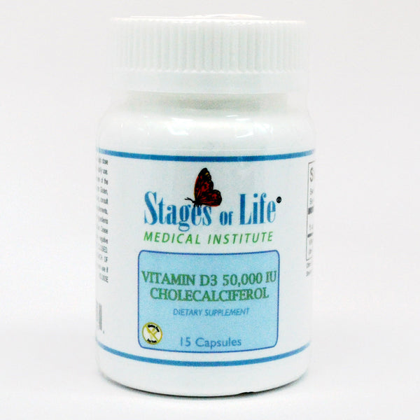 Vitamin D3 - 50000 IU - 15 Capsules